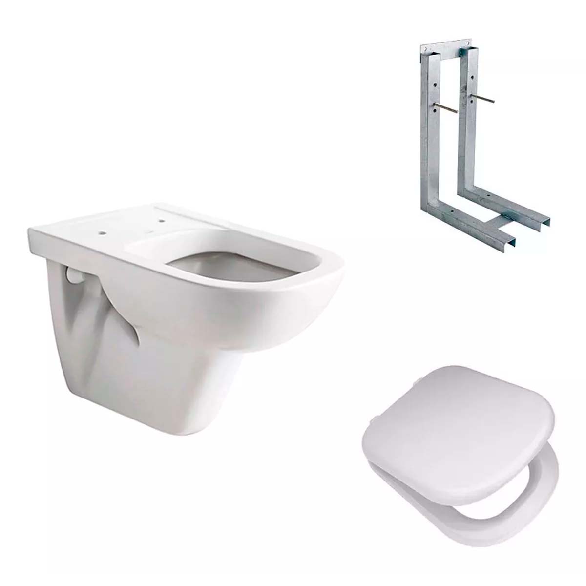 COMBO FERRUM BARI COLGAR INODORO + TAPA INODORO + SOPORTE