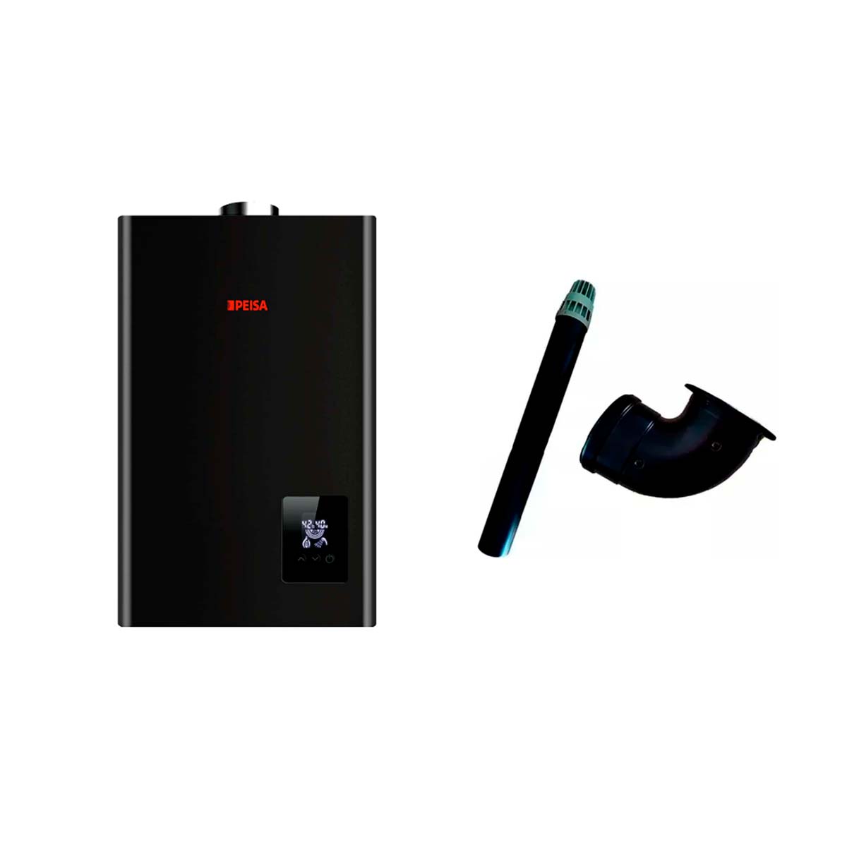 PEISA CALEFON A GAS 14L TIRO FORZADO TBF BLACK NEGRO 10001897