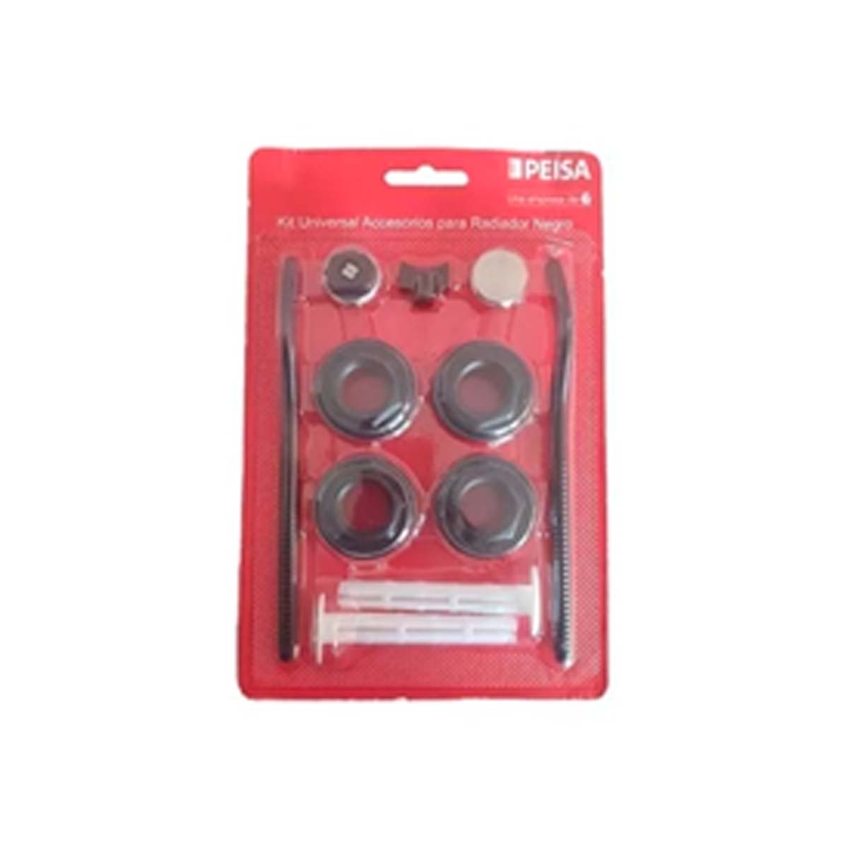 PEISA KIT UNIVERSAL ACCESORIOS P/ RADIADOR NEGRO 10001753