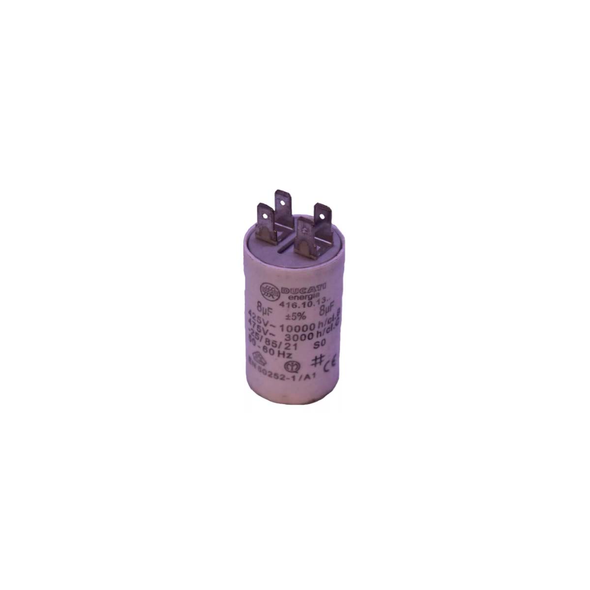 ROWA REPUESTO CAPACITOR 8 MF 400V 10000H C/TERMINAL 0853-0104
