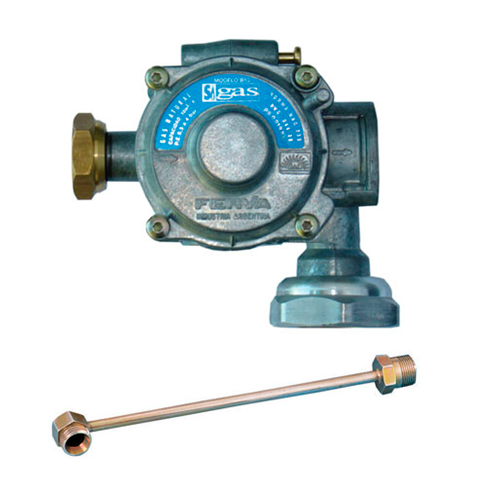 SI REGULADOR B10 C/FLEXIBLE CORTO 06-500010000