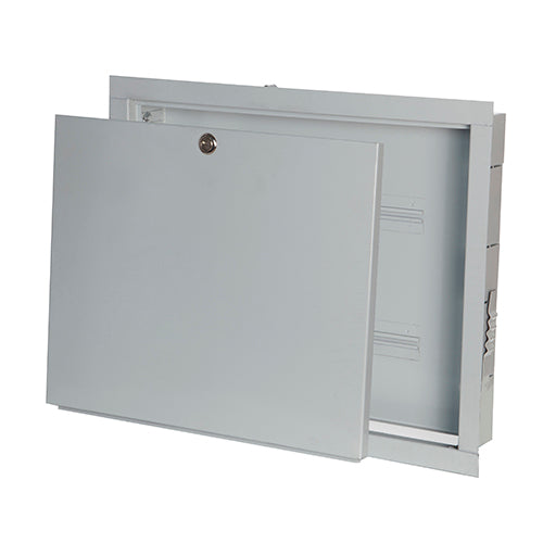 TUBOTHERM CAJA METALICA 600 X 410 X 80MM CON CERRADURA 07-800600410