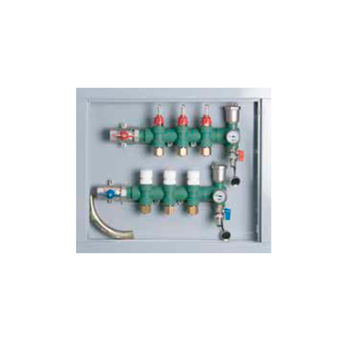 TUBOTHERM KIT 4 CIRC 20MM IZQ. C/CAUDALIMETRO 07-908014111