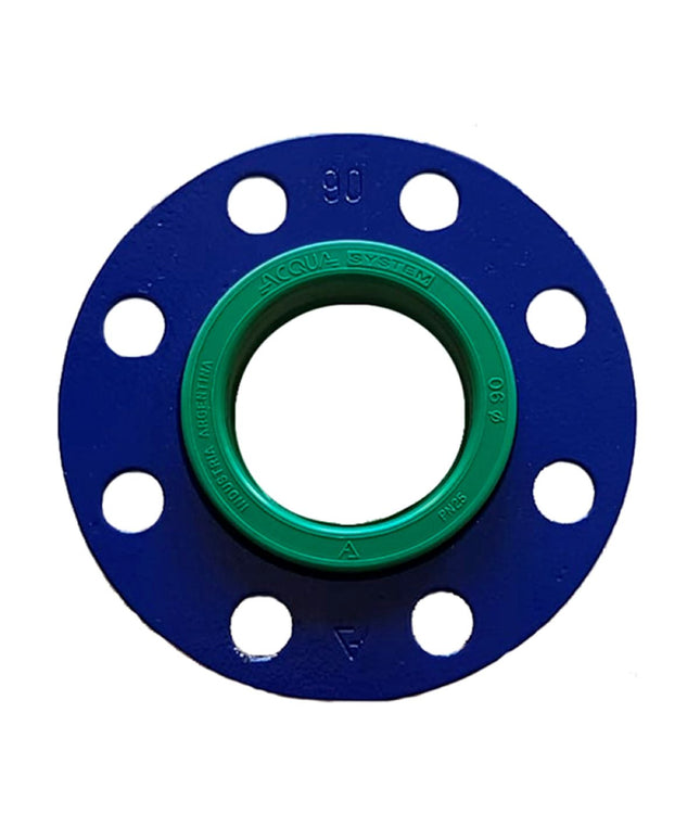 ACQUA ADAPTADOR HEMBRA 110MM C/BRIDA METALICA ANSI B16.5 08-323110000