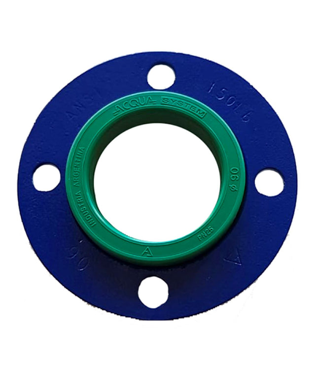 ACQUA ADAPTADOR M 75MM C/BRIDA METAL ANSI B16.5-150LB 08-322075150