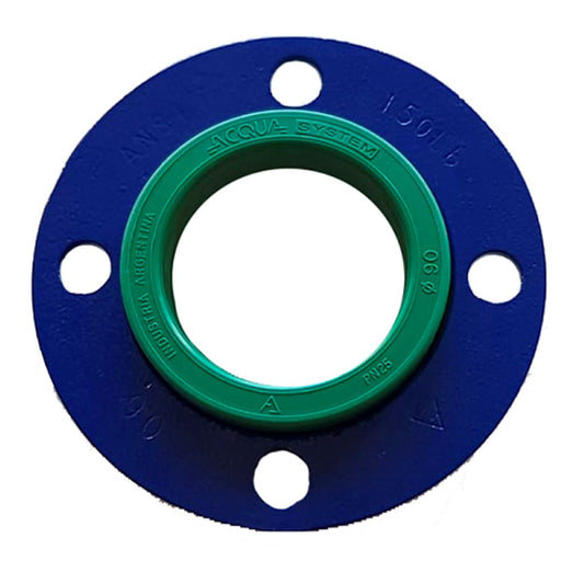 ACQUA ADAPTADOR M 90MM C/BRIDA METAL ANSI B16.5-150LB 08-322090150