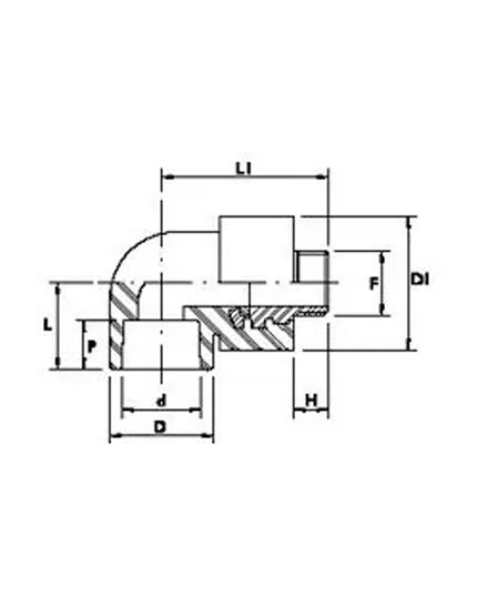 ACQUA CODO 90' 20X1/2 M 08-092020015