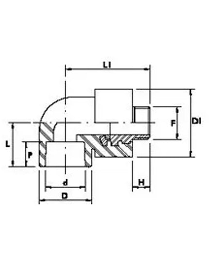 ACQUA CODO 90 25X3/4 M 08-092025020