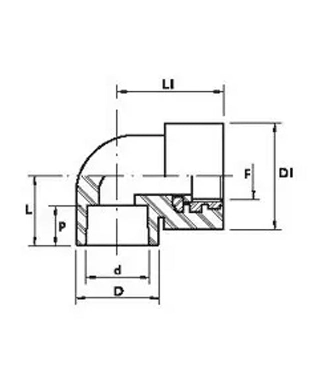 ACQUA CODO 90 32X 3/4 H 08-091032020
