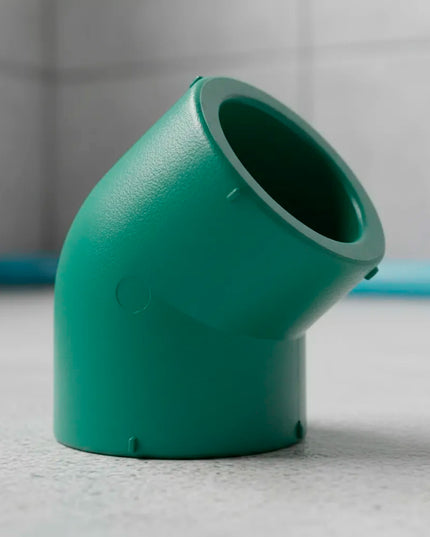 ACQUA CODO NORMAL A 45 DE 40MM 08-090045040