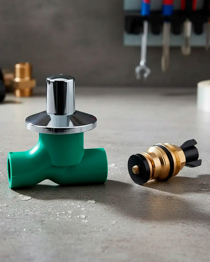 ACQUA LLAVE DE PASO TOTAL 25MM C/CABEZAL BRONCE 08-162025000