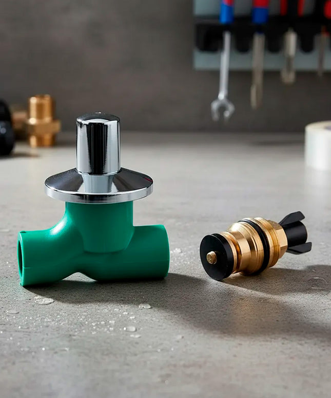 ACQUA LLAVE DE PASO TOTAL 25MM C/CABEZAL BRONCE 08-162025000