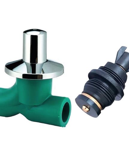 ACQUA LLAVE DE PASO TOTAL C/CAB. POLIMERO BRONCE 25MM 08-166025000