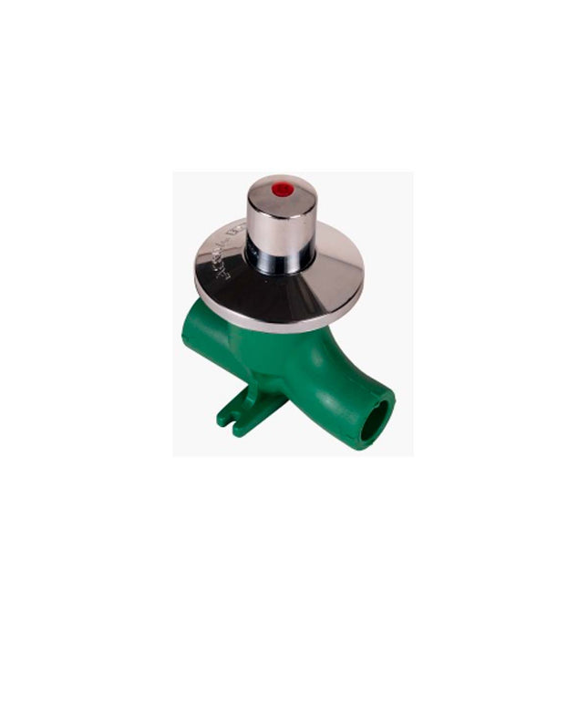 ACQUA LLAVE DE PASO C/FIJACION CABEZAL BRONCE 20MM 08-162120000