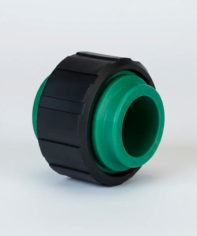 ACQUA UNION DOBLE PLASTICA 25MM 08-332025000