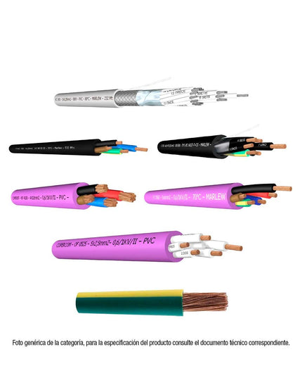 TOTALINE ELE -CABLE TIPO TALLER -5 X 1.5 X 1 METRO T5150