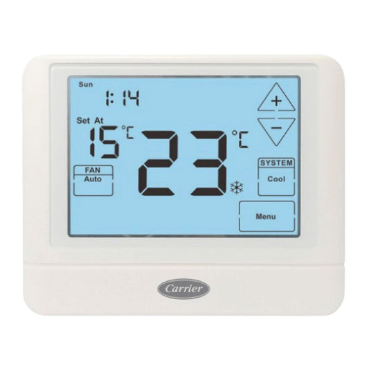 CARRIER TERMOSTATO DE AMBIENTE PROGRAMABLE TOUCHSCREEN 24V TA-3H2C-P-C-AR1