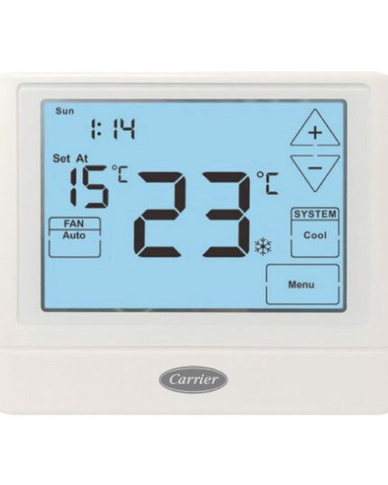 CARRIER TERMOSTATO DE AMBIENTE PROGRAMABLE TOUCHSCREEN 24V TA-3H2C-P-C-AR1