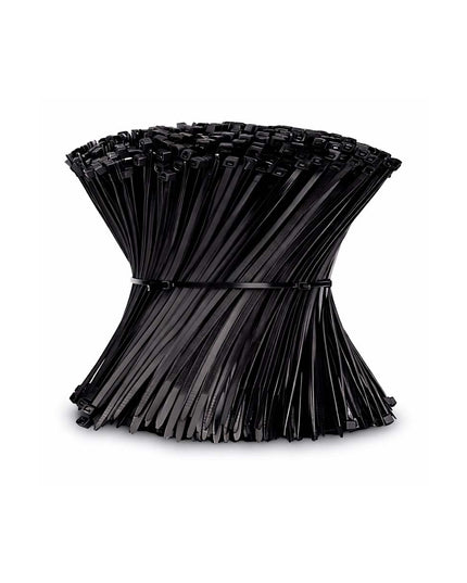 TOTALINE PRECINTO NEGRO 250MM X 4.6MM X100UN TAC-TFL4-250-N