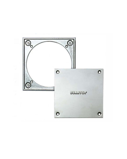DURATOP MARCO BCE C/TAPA ACERO INOXID. 12X12CM 10-500354120