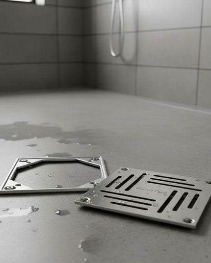DURATOP MARCO BRONCE C/REJA ACERO INOX 8x8 CM 10-500352080