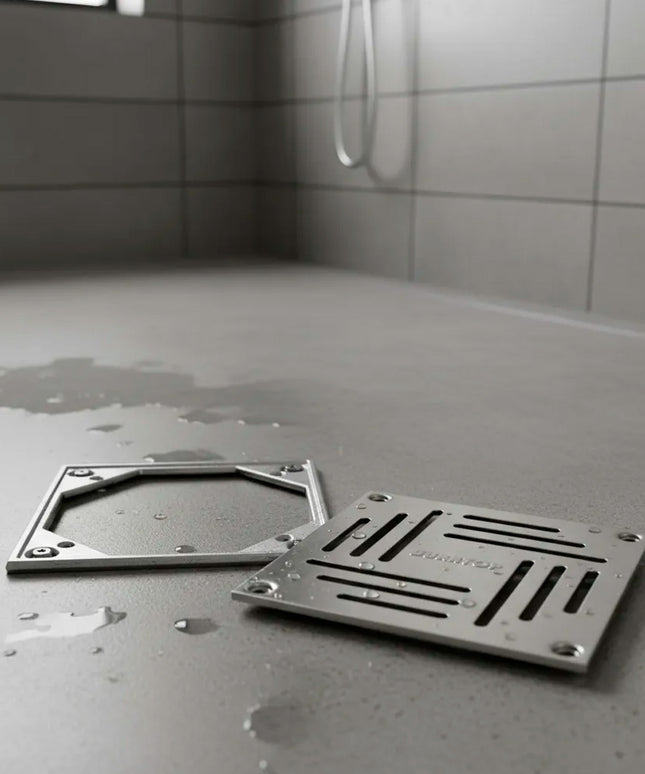 DURATOP MARCO BRONCE C/REJA ACERO INOX 8x8 CM 10-500352080