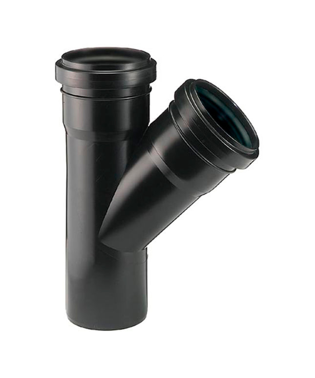 DURATOP RAMAL SIMPLE A 45º 63 X 63MM 10-165063000