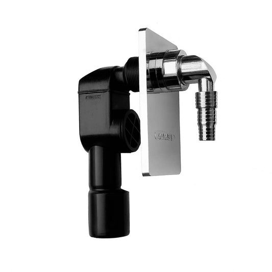 DURATOP SIFON DE PARED P/ LAVARROPAS CROMADO 10-511051040