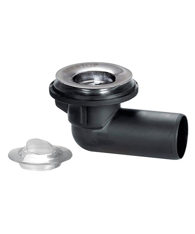 DURATOP SOPAPA DE BAÑERA HOR. CROMO 40MM 10-349040000