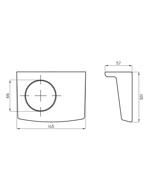 FERRUM ACC MARINA VASO AVRVU  MAR-PV-004-BL