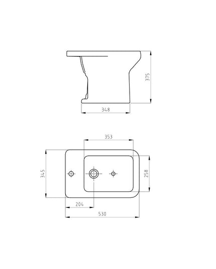 FERRUM LIMAY BIDE 1 AGUJERO BCM1-B LMY-BI-100-BL