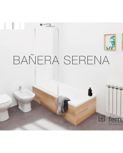 FERRUM SERENA BAÑERA 150 BF150  SER-BA-150-BL
