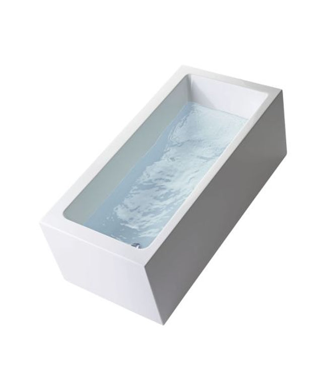 FERRUM KHIOS BAÑERA ISLA CUADRA 1600 BL007 KHI-IS-003-BL