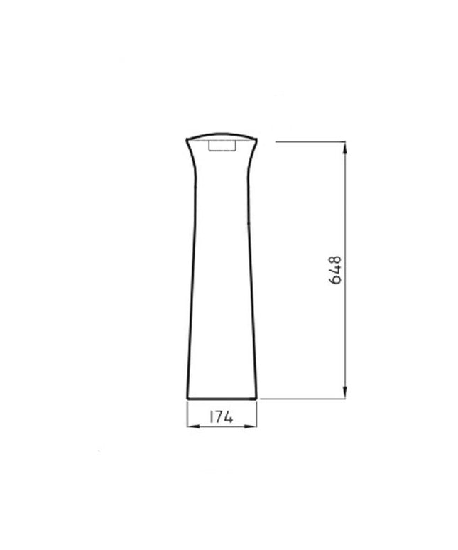 FERRUM ANDINA COLUMNA CTF AND-CL-001-BL