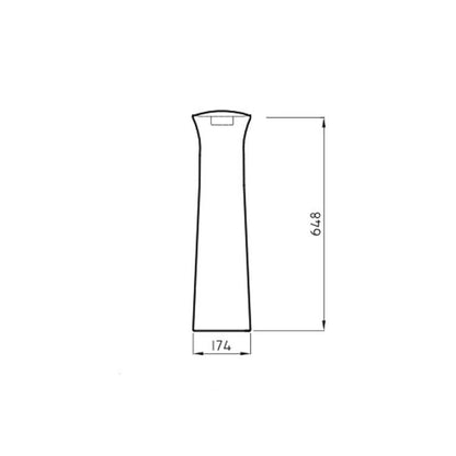FERRUM ANDINA COLUMNA CTF AND-CL-001-BL