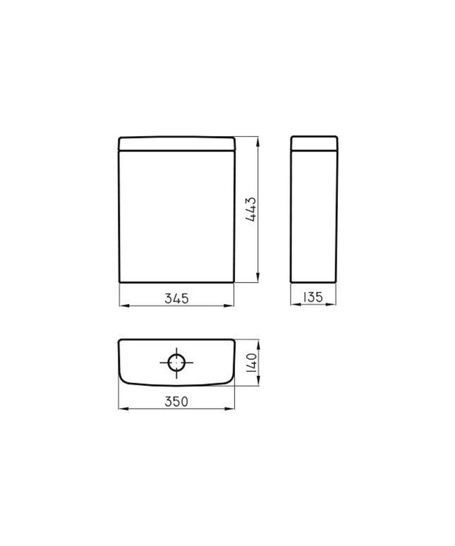 FERRUM TEMPLE DEPOSITO APOYAR DUAL DBW4X TEM-DP-001-BL