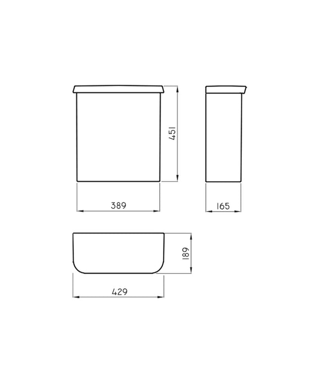 FERRUM MILENA DEPOSITO DESC DUAL DDW4F MIL-DP-001-BL
