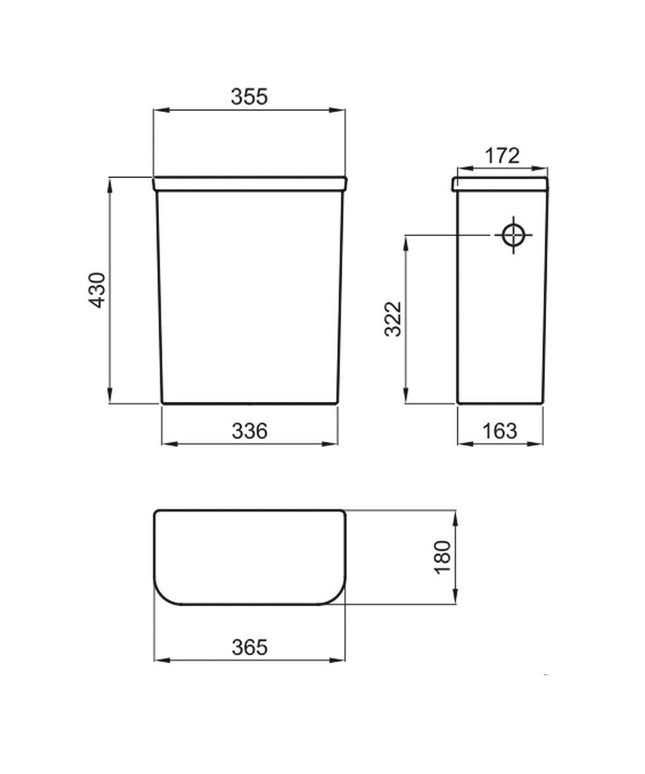 FERRUM TRENTO DEPOSITO DESC DUAL DEW6F  TRE-DP-002-BL