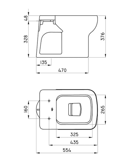 FERRUM LIMAY INODORO CORT. 4.5L ICCQ-B LMY-IN-001-BL