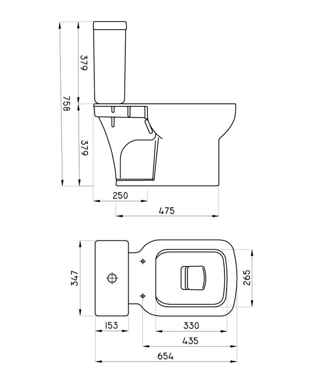 FERRUM LIMAY INODORO LARG. 4.5L ICLQ-B LMY-IN-002-BL