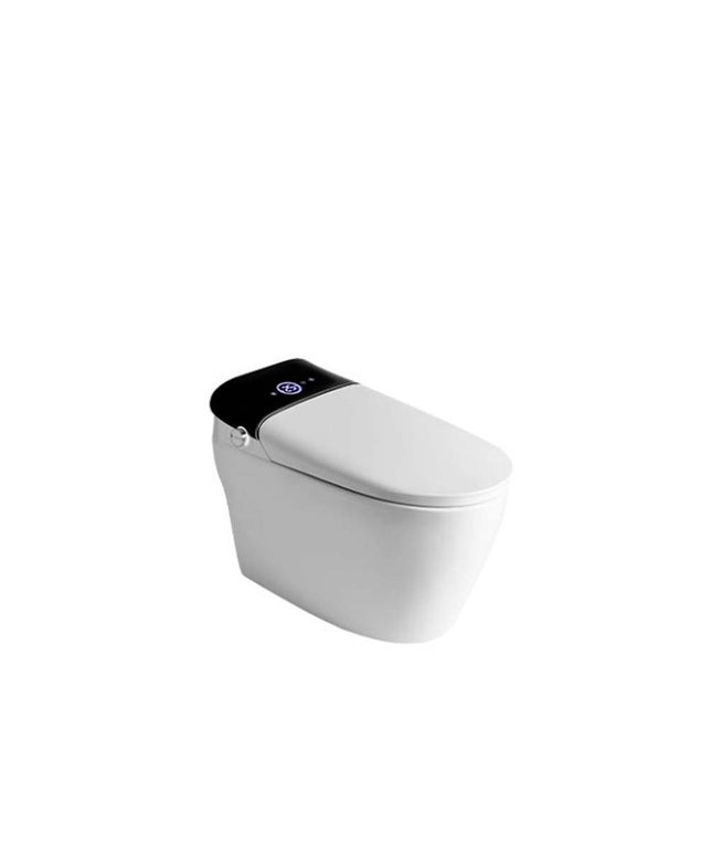 FERRUM MILANO SMART TEC INODORO LARGO CON DEPOSITO INCORPORADO Y TAPA DE ASIENTO INTELIGENTE MNO-IN-100-BL IEIQX-B