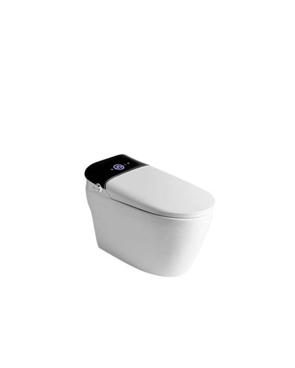 FERRUM MILANO SMART TEC INODORO LARGO CON DEPOSITO INCORPORADO Y TAPA DE ASIENTO INTELIGENTE MNO-IN-100-BL IEIQX-B