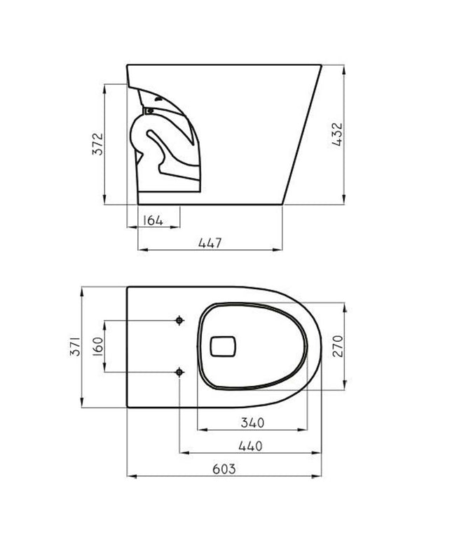FERRUM MARINA INODORO CORTO IHCMJ MAR-IN-004-BL
