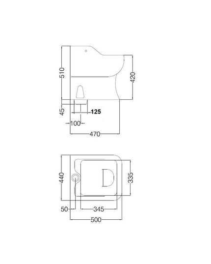 FERRUM SANIT INODORO VACIADERO ISSF SVA-IN-014-BL