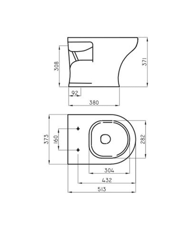 FERRUM VENETO INODORO CTO ITCMJ VNT-IN-002-BL