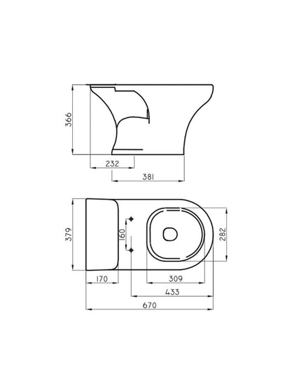 FERRUM VENETO INODORO LGO ITLMJ VNT-IN-004-BL