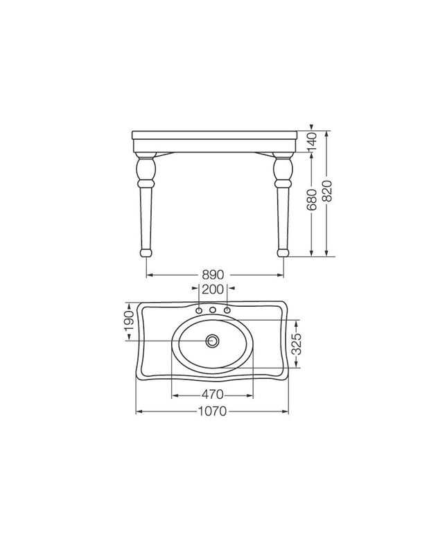 FERRUM ARMONICA MESADA VERSAILLES 42 KGL3F ARM-MS-019-BL