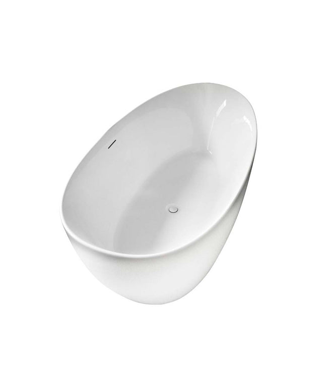 FERRUM KHIOS BAÑERA ISLA OVAL 170X85X59 KHI-IS-012-BL