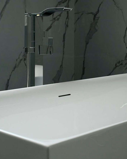 FERRUM KHIOS BAÑERA ISLA CUADRA 160X75X59 KHI-IS-013-BL