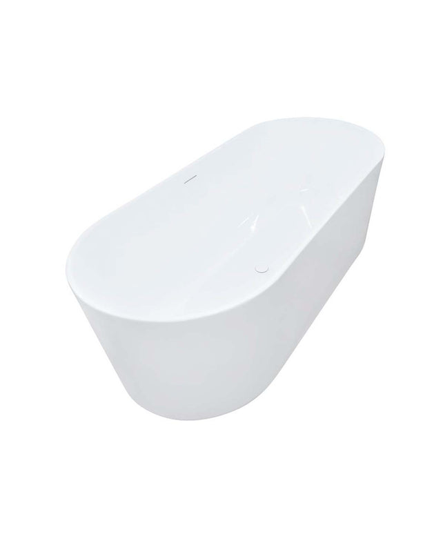 FERRUM KHIOS BAÑERA ISLA OVAL SLIM 170X82X60 KHI-IS-014-BL